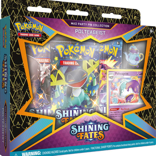 Pokemon – Shining Fates – Mad Party Pin Collection – Polteageist