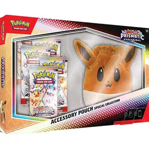 Pokemon TCG: Prismatic Evolutions – Accessory Pouch Special Collection