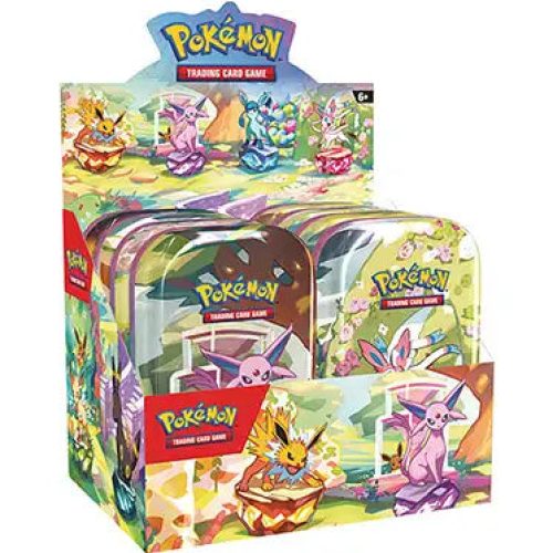 Pokemon TCG: Prismatic Evolutions – Mini Tins Set of 8