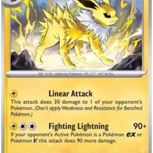Pokemon TCG: Prismatic Evolutions – Jolteon Promo SVP169