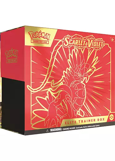 Pokemon TCG: Scarlet & Violet - Elite Trainer Box (ETB) Scarlet
