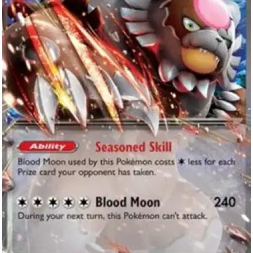 Pokemon TCG: Bloodmoon Ursaluna Ex SVP177 Promo Card