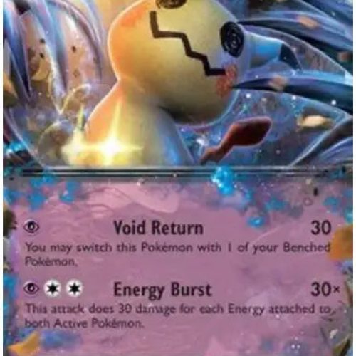 Pokemon TCG: Mimikyu Ex SVP004 Promo Card