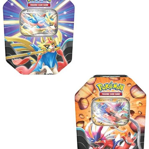 Pokemon TCG: Slashing Legends Ex Tins – Set of 2