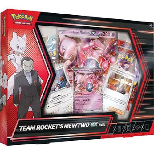 Pokemon TCG: Team Rocket’s Mewtwo ex Box