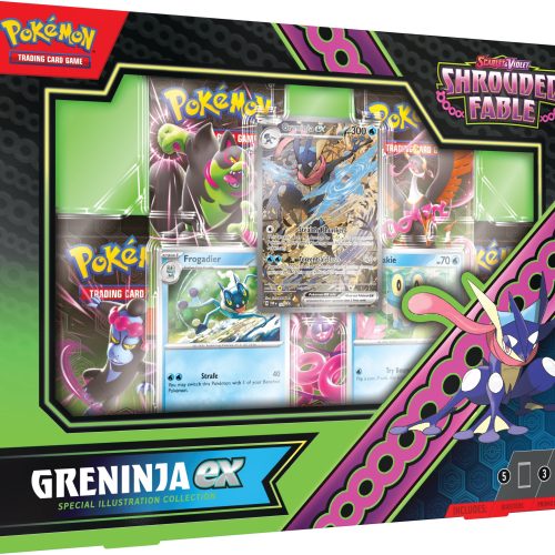 Pokemon – Scarlet and Violet – Shrouded Fable – Special Illustration Collection – Greninja ex