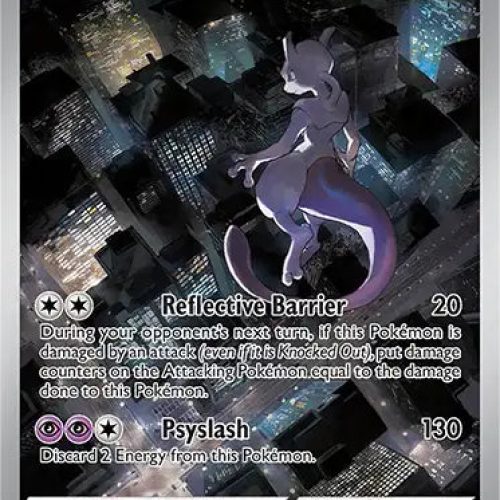 Pokemon TCG: 151 Mewtwo ex 052 Promo Card