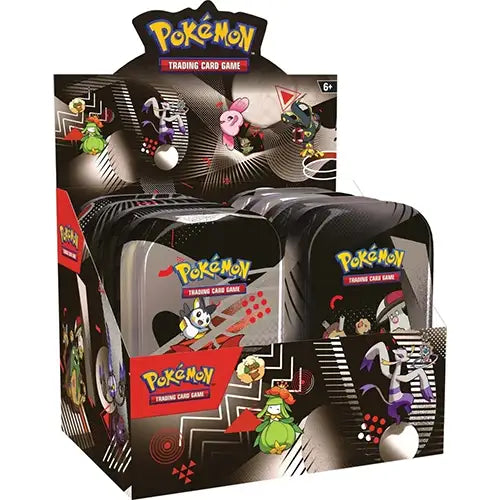 Pokemon TCG: Black Bolt & White Flare – Unova Mini Tin Display