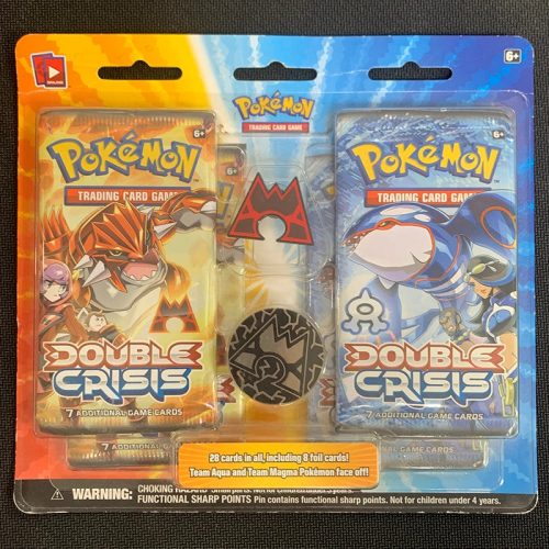Pokemon TCG: Double Crisis – 4-Pack Blister Team Magma
