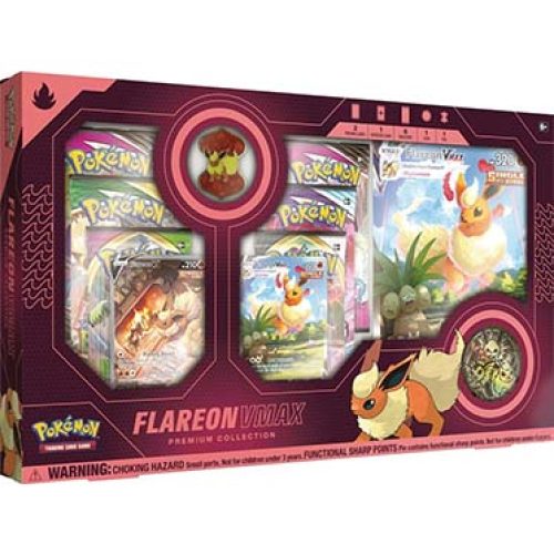 Pokemon TCG: Flareon VMAX Premium Collection