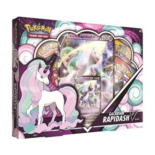 Pokemon TCG: Galarian Rapidash V Box