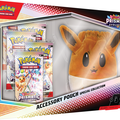 Pokemon – Scarlet and Violet – Prismatic Evolutions – Accessory Pouch Special Collection